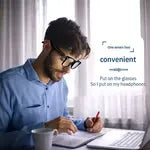 🎁🔥New Arrival 2025 🔥✨Super Black Technology✨Smart Wireless Headphone Sunglasses