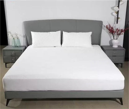 Waterproof Mattress Protector - White