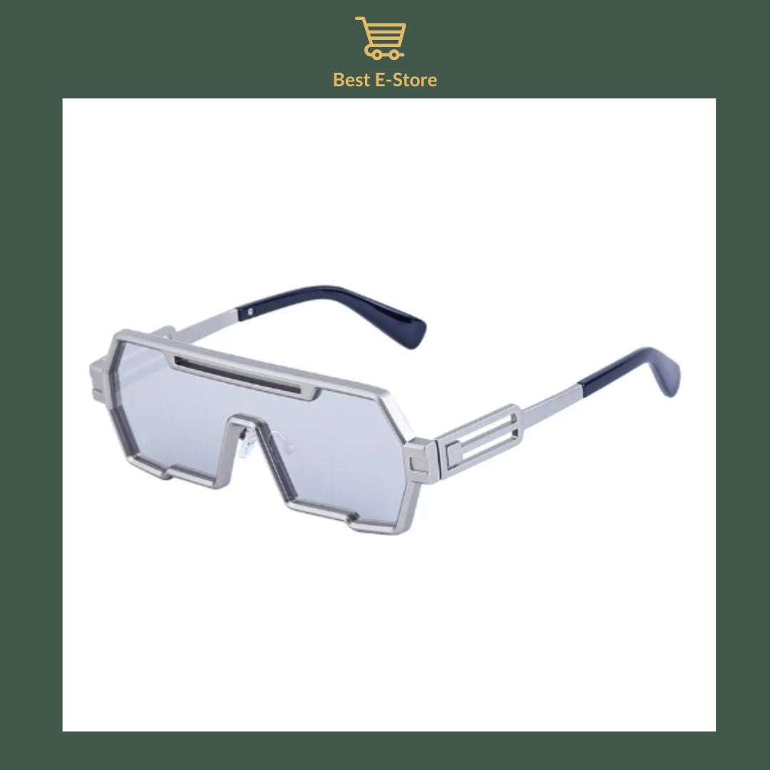 🕶️Retro Steampunk Sunglasses :  Bold Style with HD UV400 Protection✨