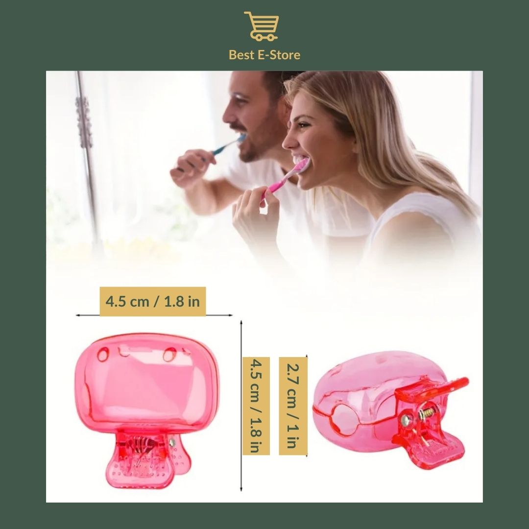 🎒 Protecteurs de brosse à dents portables: Compagnons de voyage colorés et hygiéniques 🌟