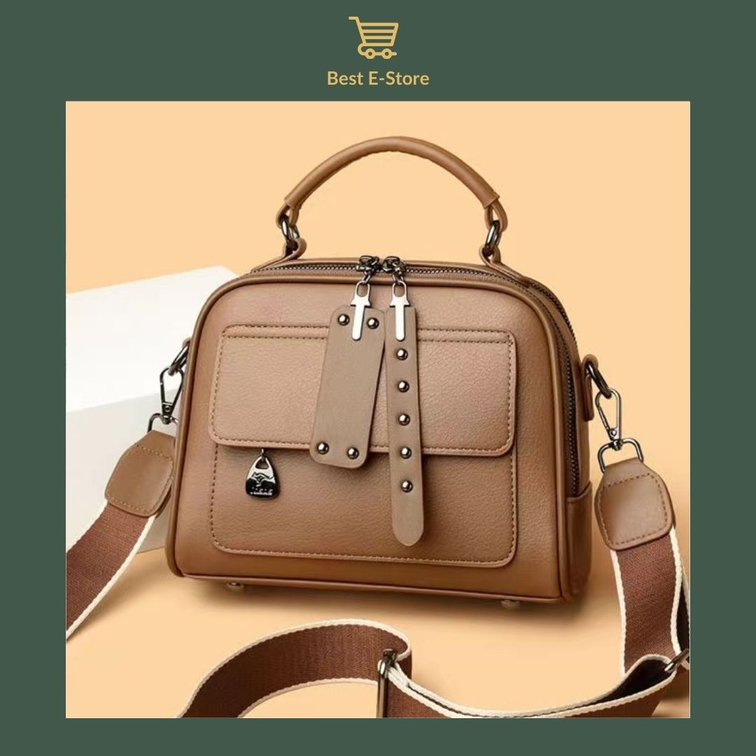 👜 Elegante borsa a tracolla in pelle: Elegante e spaziosa ✨