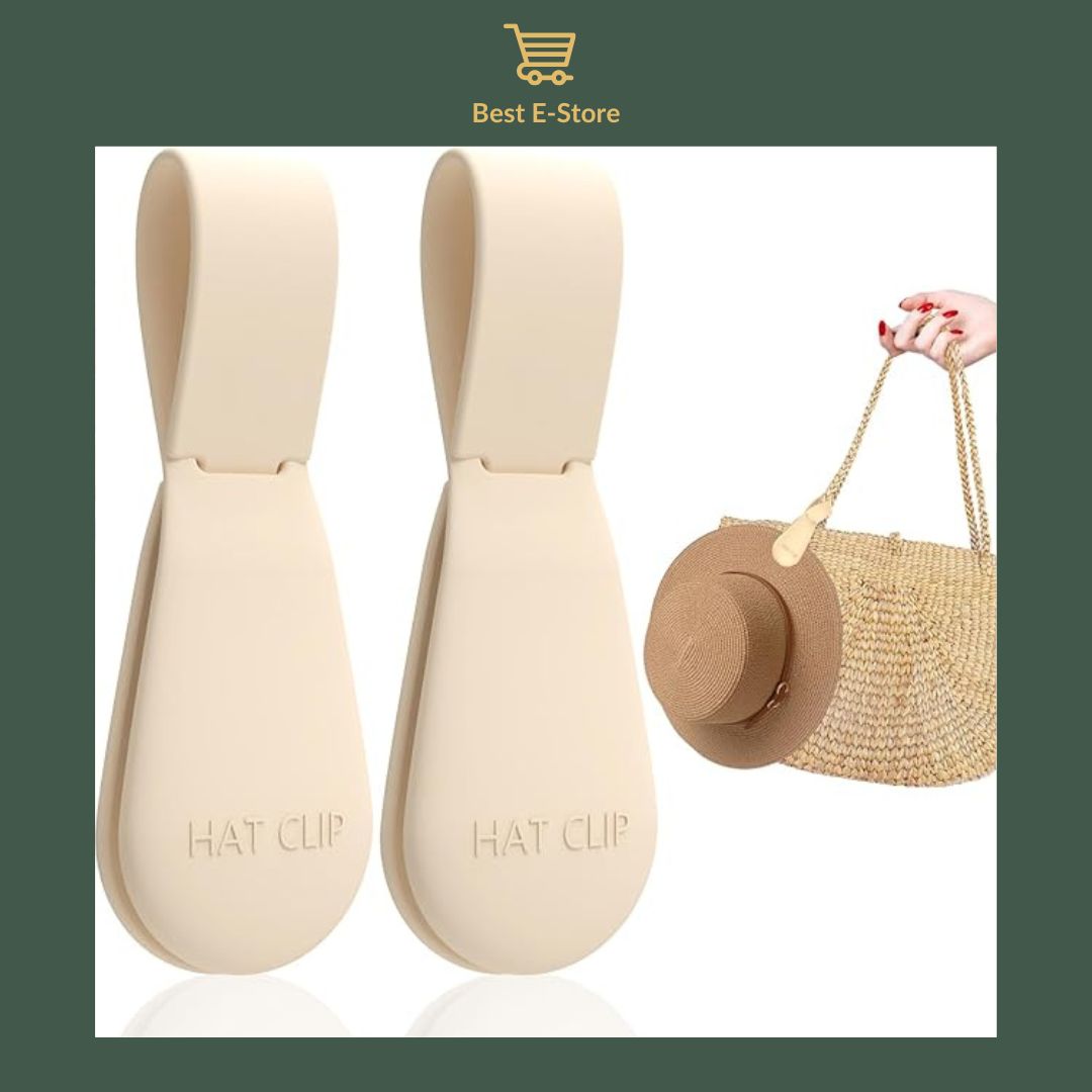 🧲 Strong Magnetic Hat Clip: The Perfect Travel Companion