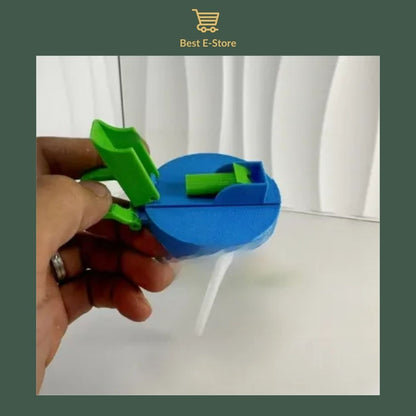 ✨Spill-Proof Can Lids & Reusable Silicone Straws : Keep Drinks Fresh & Mess-Free🥤