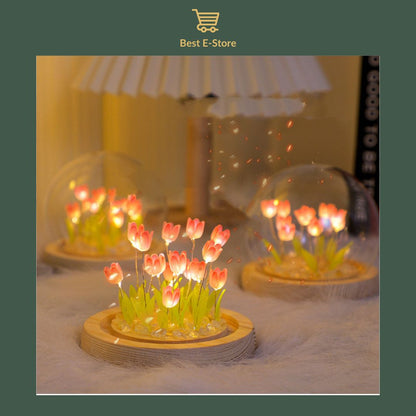 Bezaubernde Tulpenlampe: Gemütliches Ambiente & perfekte Geschenkidee ✨