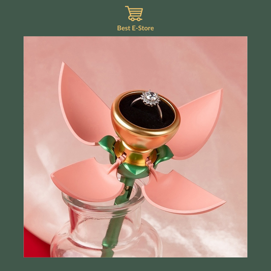 🌹 Rose Ring Box: Perfect for Proposals & Gifts 💍