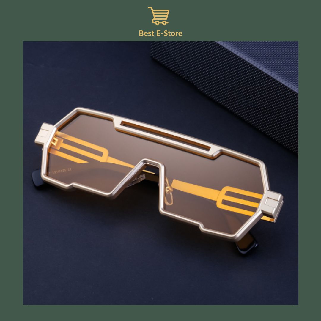 🕶️Retro Steampunk Sunglasses :  Bold Style with HD UV400 Protection✨