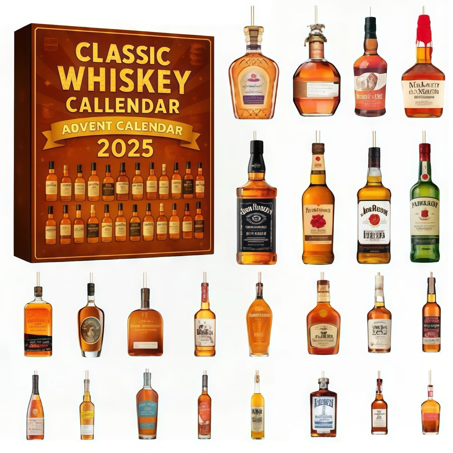 🔥Last Day Offer🔥 2025 Whiskey Advent Calendar