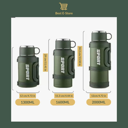 🥇Hydro Elite Stainless Steel Water Bottle : Ultimate Insulation & Style