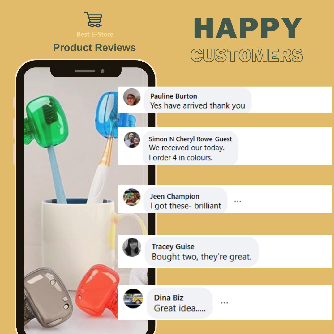 🎒 Portable Toothbrush Protectors: Colorful & Hygienic Travel Companions 🌟