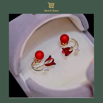 🌸 Elegant Tulip Flower Earrings :  The Perfect Gift for Every Occasion
