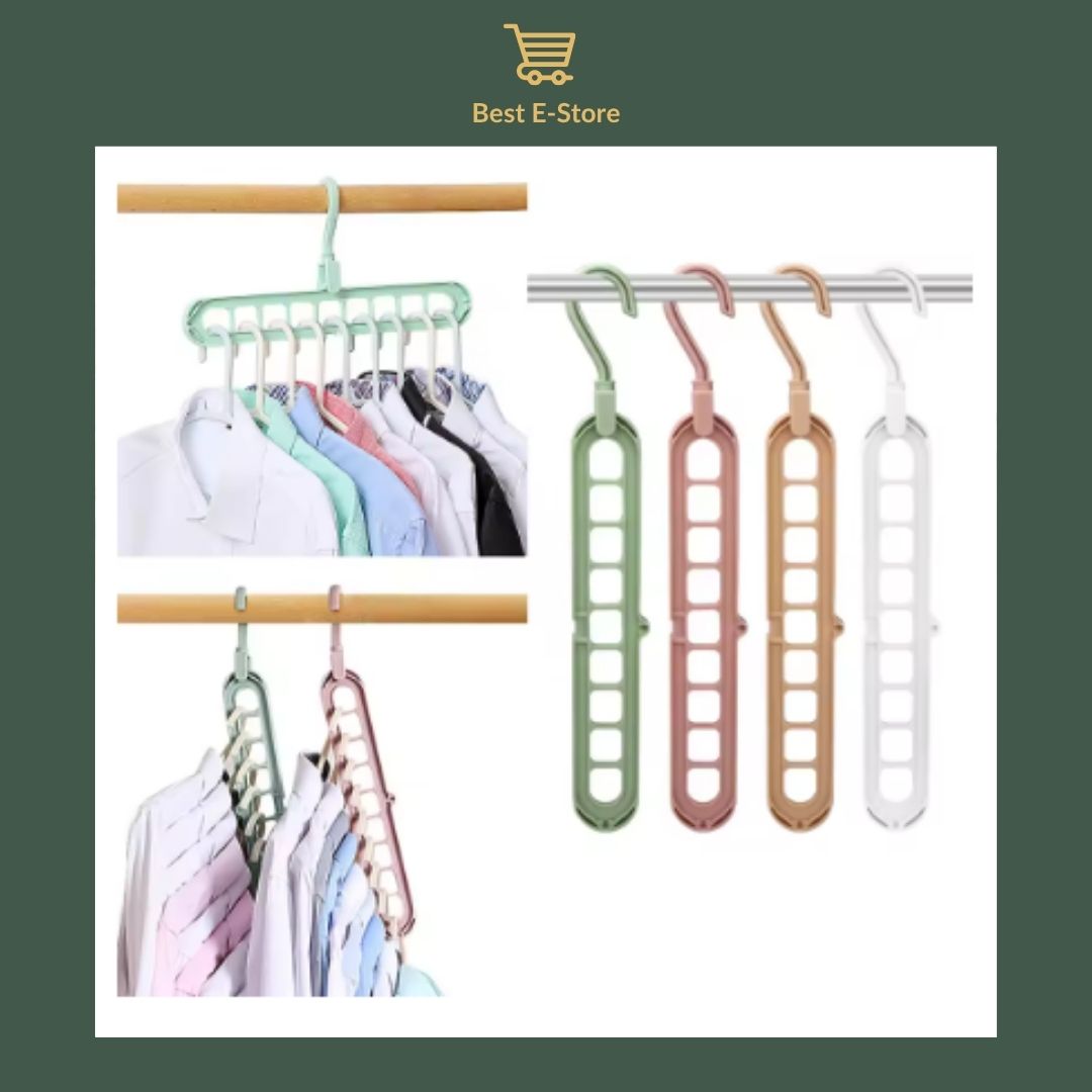 🧼 The Ultimate Space Saver Hanger: Foldable, Durable & Perfect for Small Closets 🚪