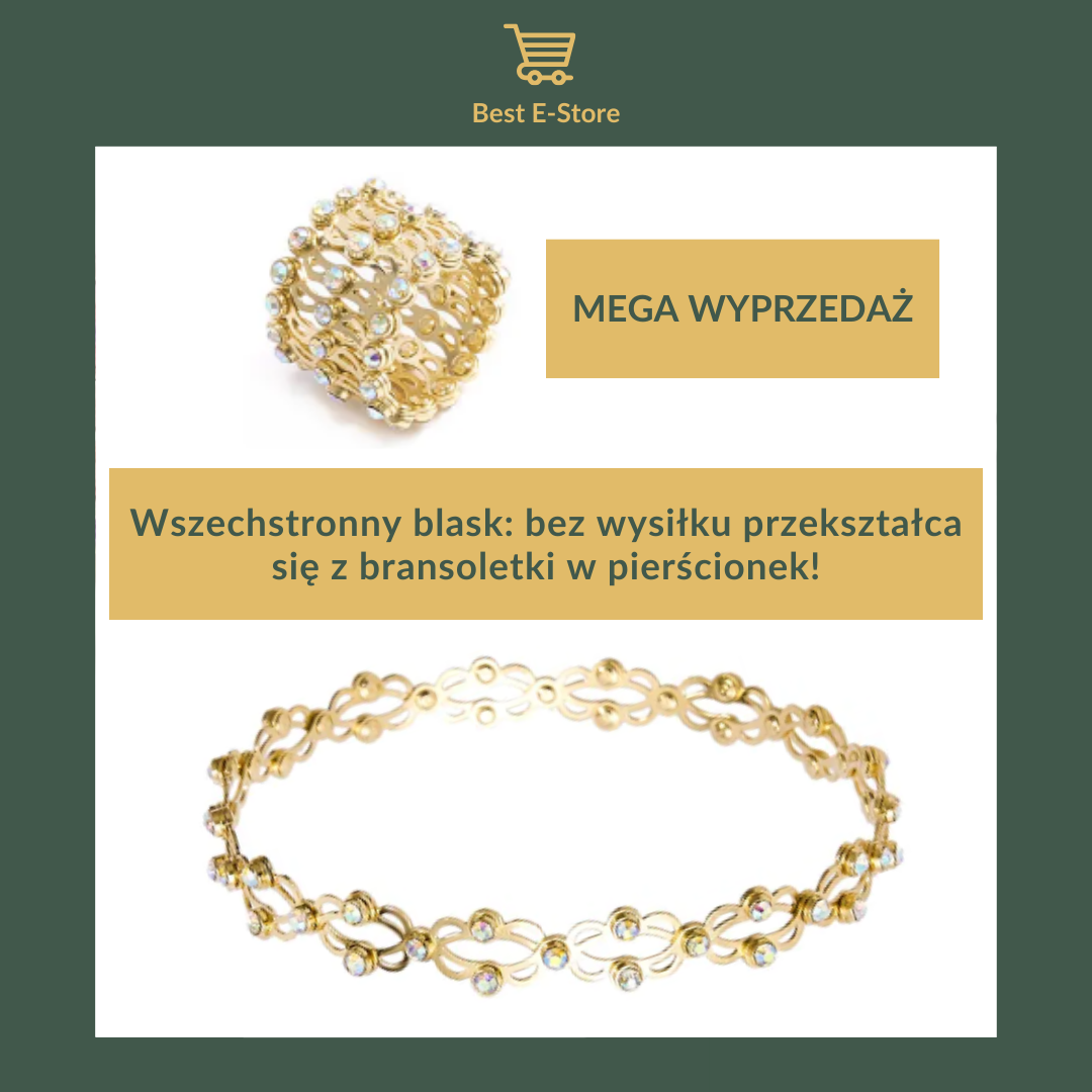 🎁 Idealny prezent: Bransoletka z błyszczącymi CZ Glamour 💎