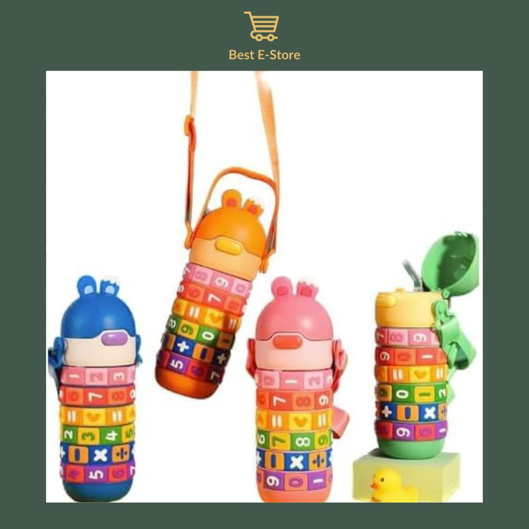 🎒 Waterfles met Slimme Wiskunde: Leren en Gehydrateerd Blijven 💡