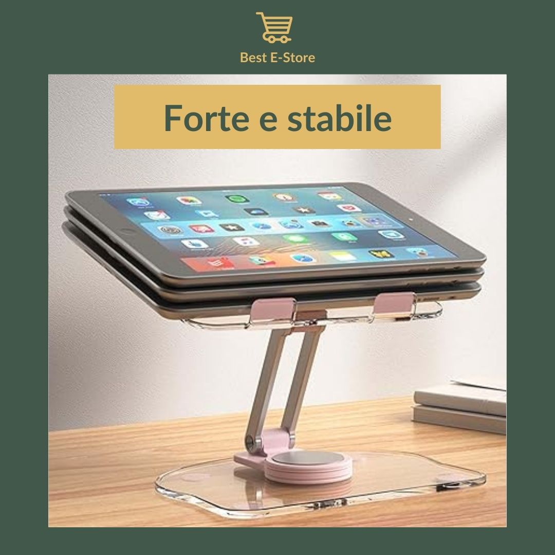 🎁 Regalo Perfetto: Supporto Universale Tablet 📱