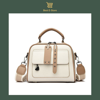 👜 Elégant sac à bandoulière en cuir: Stylé et spacieux ✨