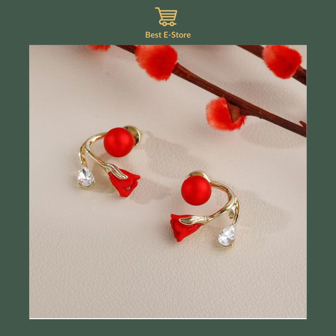 🌸 Elegant Tulip Flower Earrings :  The Perfect Gift for Every Occasion