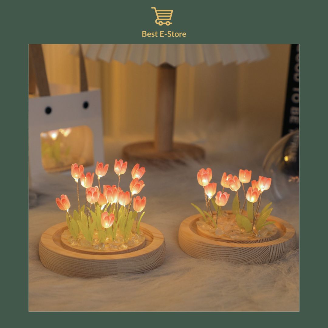 Betoverende tulpenlamp: Gezellige sfeer & perfect cadeau-idee ✨