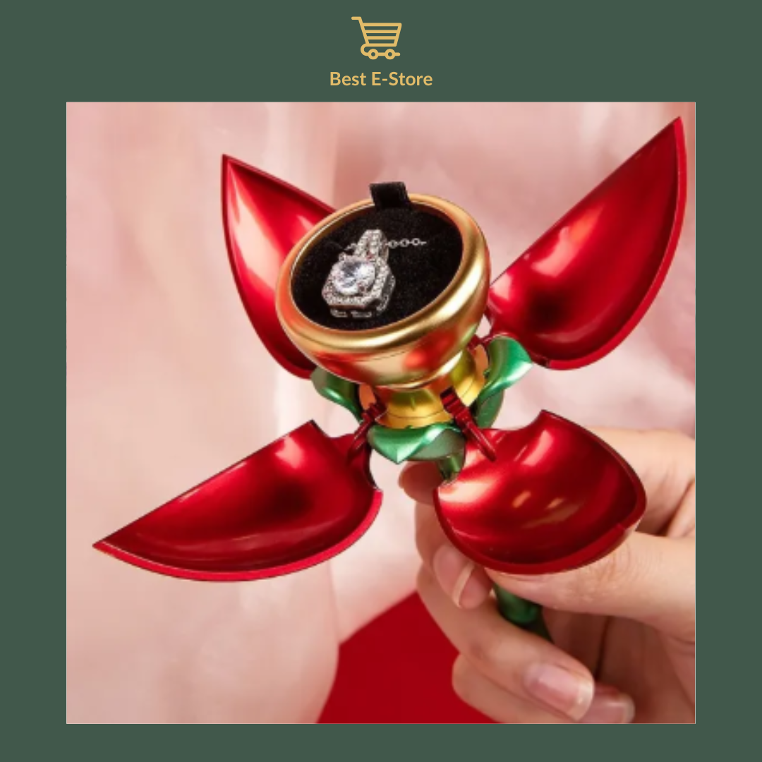 🌹 Rose Ring Box: Perfect for Proposals & Gifts 💍