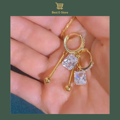 🎁 Luxurious Gold-Plated Ear Clip: The Perfect Gift for Her 💎