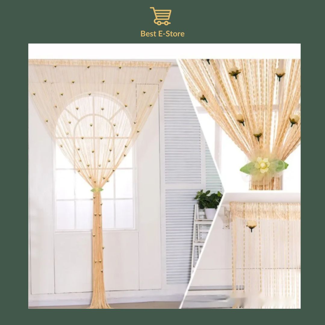✨ Elegant Beaded Door Curtain: Add Style & Charm to Any Space ✨