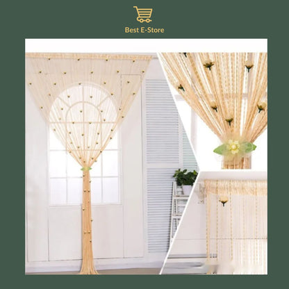 ✨ Elegant Beaded Door Curtain: Add Style & Charm to Any Space ✨