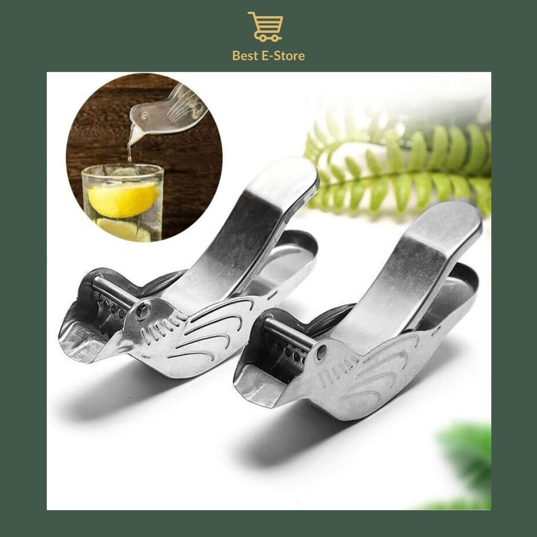 🍋Elegant Bird Lemon Squeezer: Fresh Juice in Seconds✨