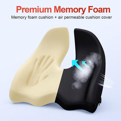 🎁LAST DAY 50％ OFF🎁Ergonomic Memory Foam Seat Cushion