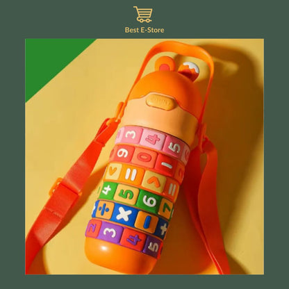 🎒 Waterfles met Slimme Wiskunde: Leren en Gehydrateerd Blijven 💡