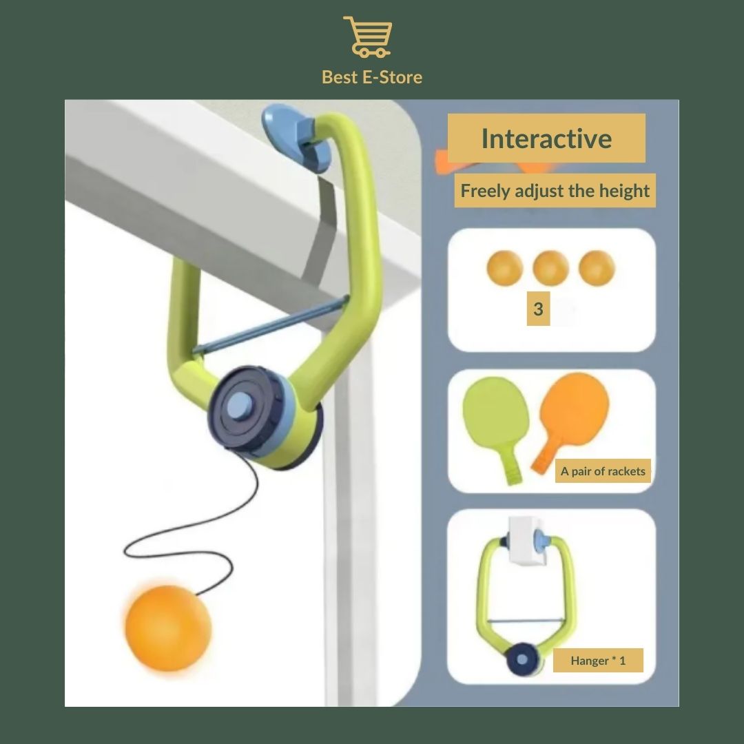 Hanging Table Tennis Trainer: Play Anytime, Anywhere 🏓