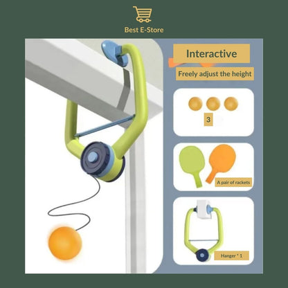 Hanging Table Tennis Trainer: Play Anytime, Anywhere 🏓