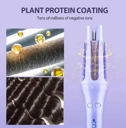 AUTOMATIC HAIR CURLER STICK – EFFORTLESS SALON-QUALITY CURLS
