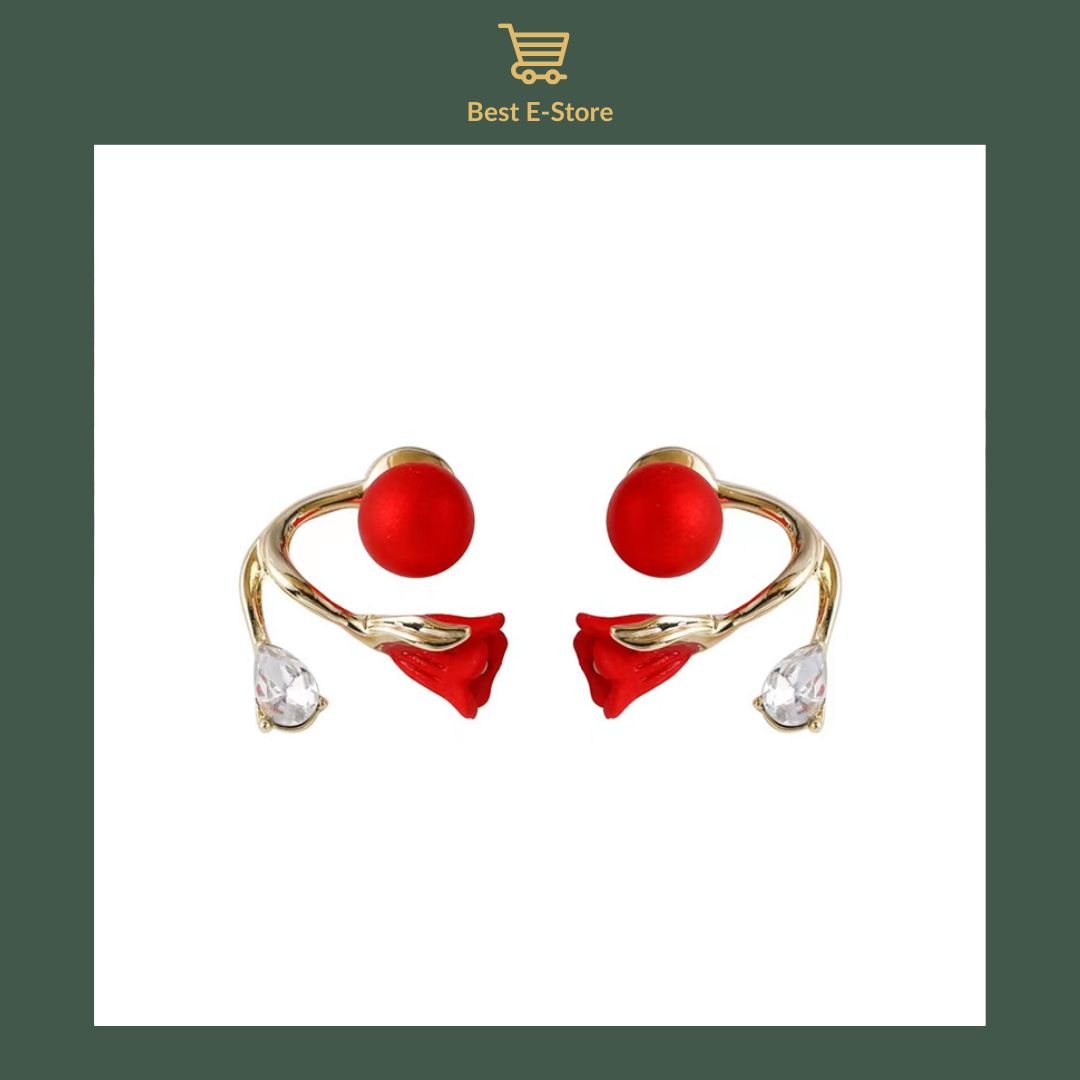 🌸 Elegant Tulip Flower Earrings :  The Perfect Gift for Every Occasion