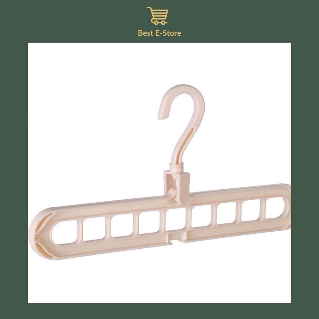 🧼 The Ultimate Space Saver Hanger: Foldable, Durable & Perfect for Small Closets 🚪