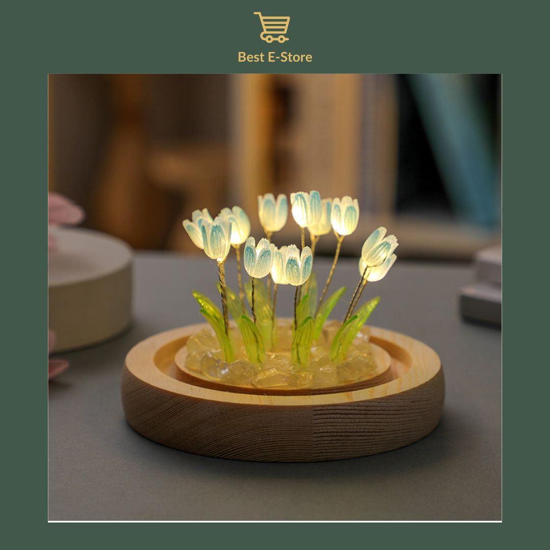 Betoverende tulpenlamp: Gezellige sfeer & perfect cadeau-idee ✨