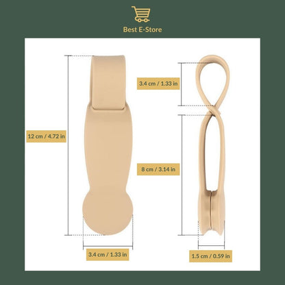 🧲 Strong Magnetic Hat Clip: The Perfect Travel Companion