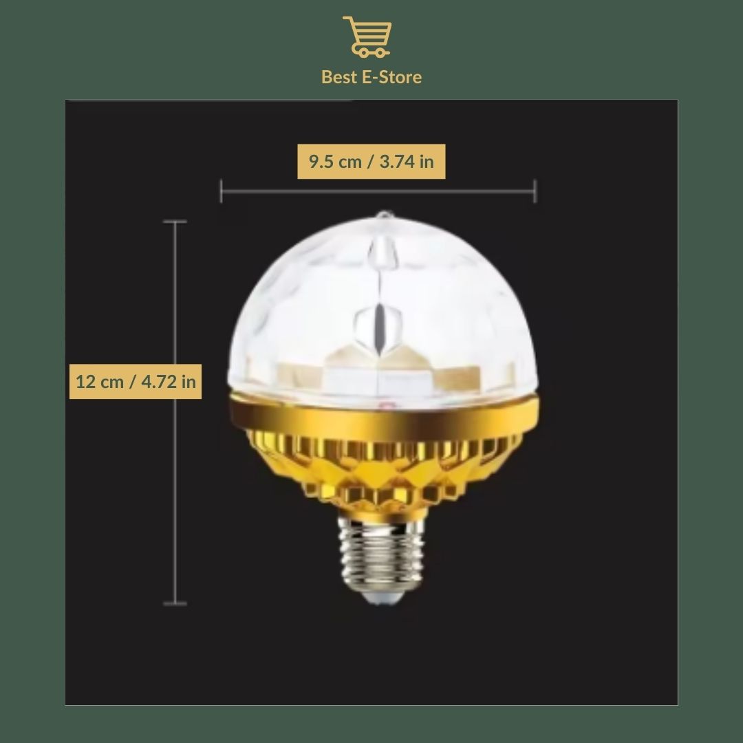 💡 Colorful LED Party Light: Plug & Play Fun 🎊