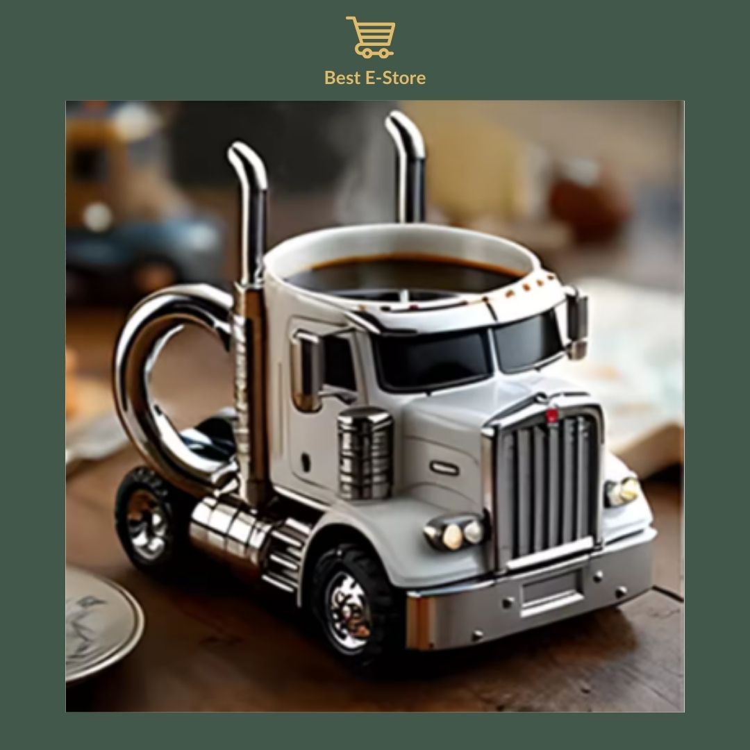 🚛 Semi-Truck Coffee Mug: Perfect Gift for Truck Lovers ☕
