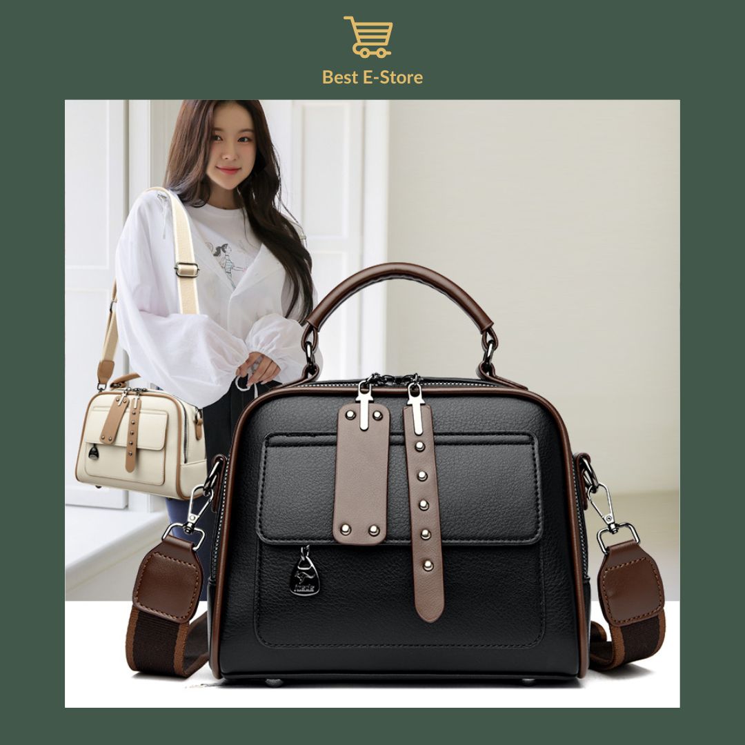 👜 Elegante Leder-Umhängetasche: Stilvoll & geräumig ✨