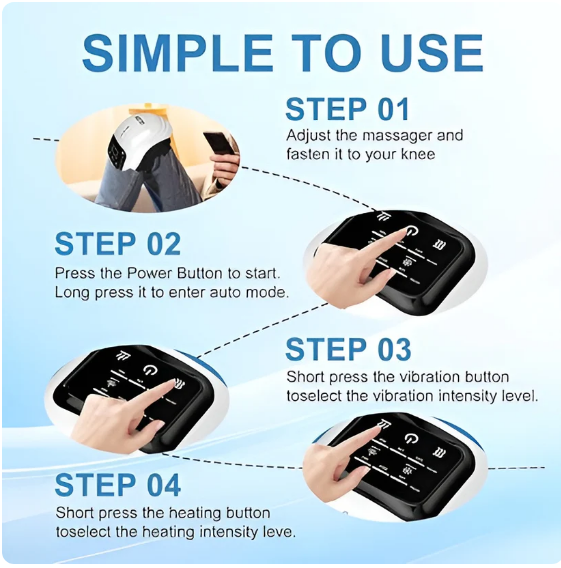 Electric Heating Knee Massager