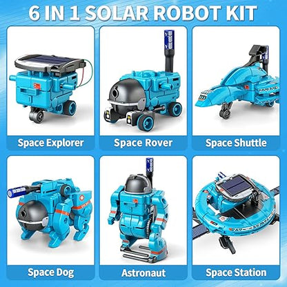 STEM Projects for Kids Ages 8-12, Science Kits, Solar Space Toys Gifts for 8 9 10 11 12 Year Old Teen Boys Girls, 120Pcs STEM Building Robots Toys for Teenage Ages 8 9 10 11 12