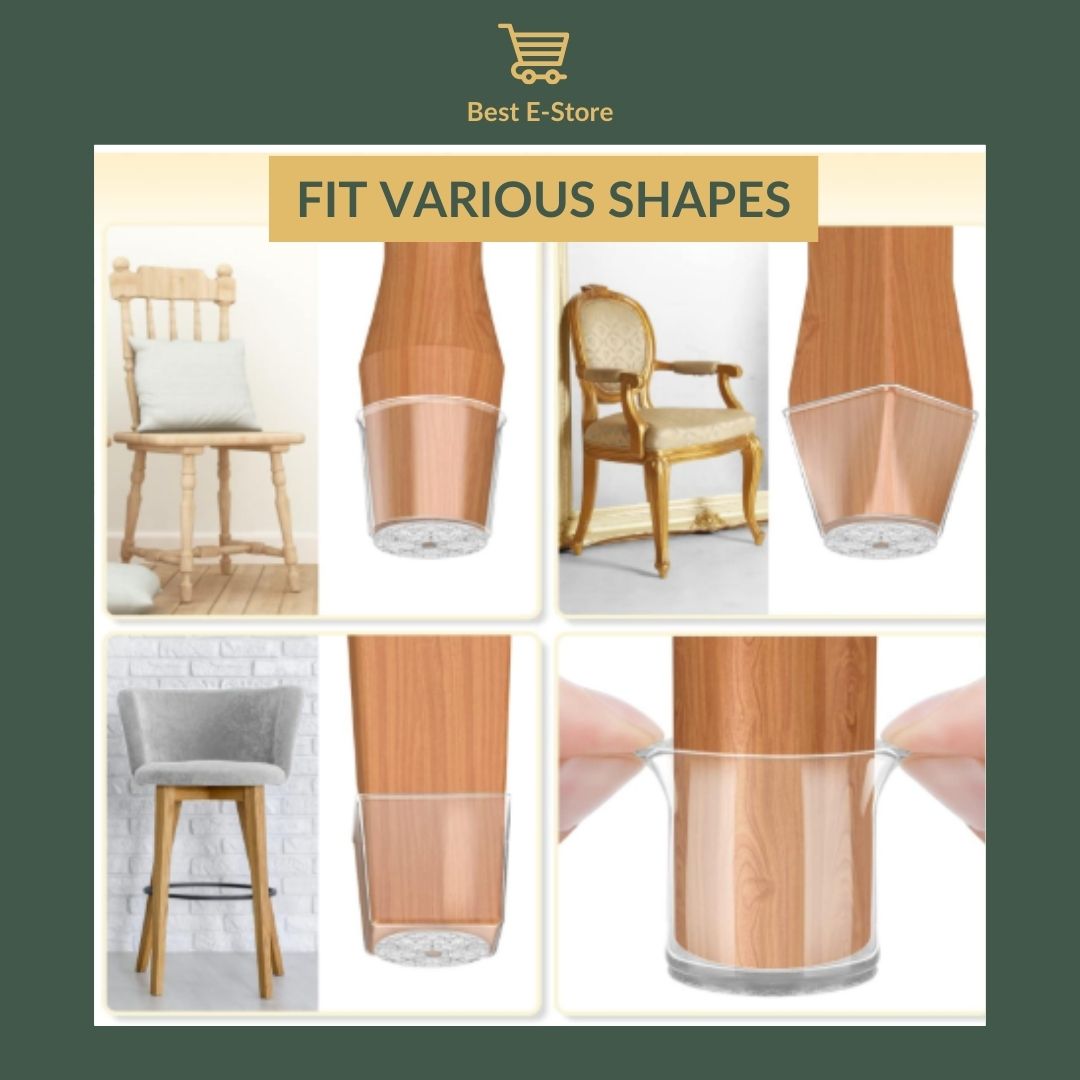 💎 Furniture Leg Protectors: Durable, Stylish & Safe for Your Floors 🏠