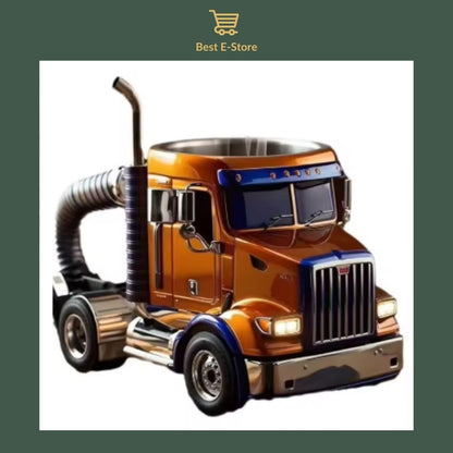 🚛 Sattelschlepper Kaffeebecher: Perfektes Geschenk für Truck-Liebhaber ☕
