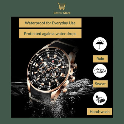 ⭐ Premium Men’s Watch: Sleek Design, Comfortable Fit & Perfect Gift Idea 🎁