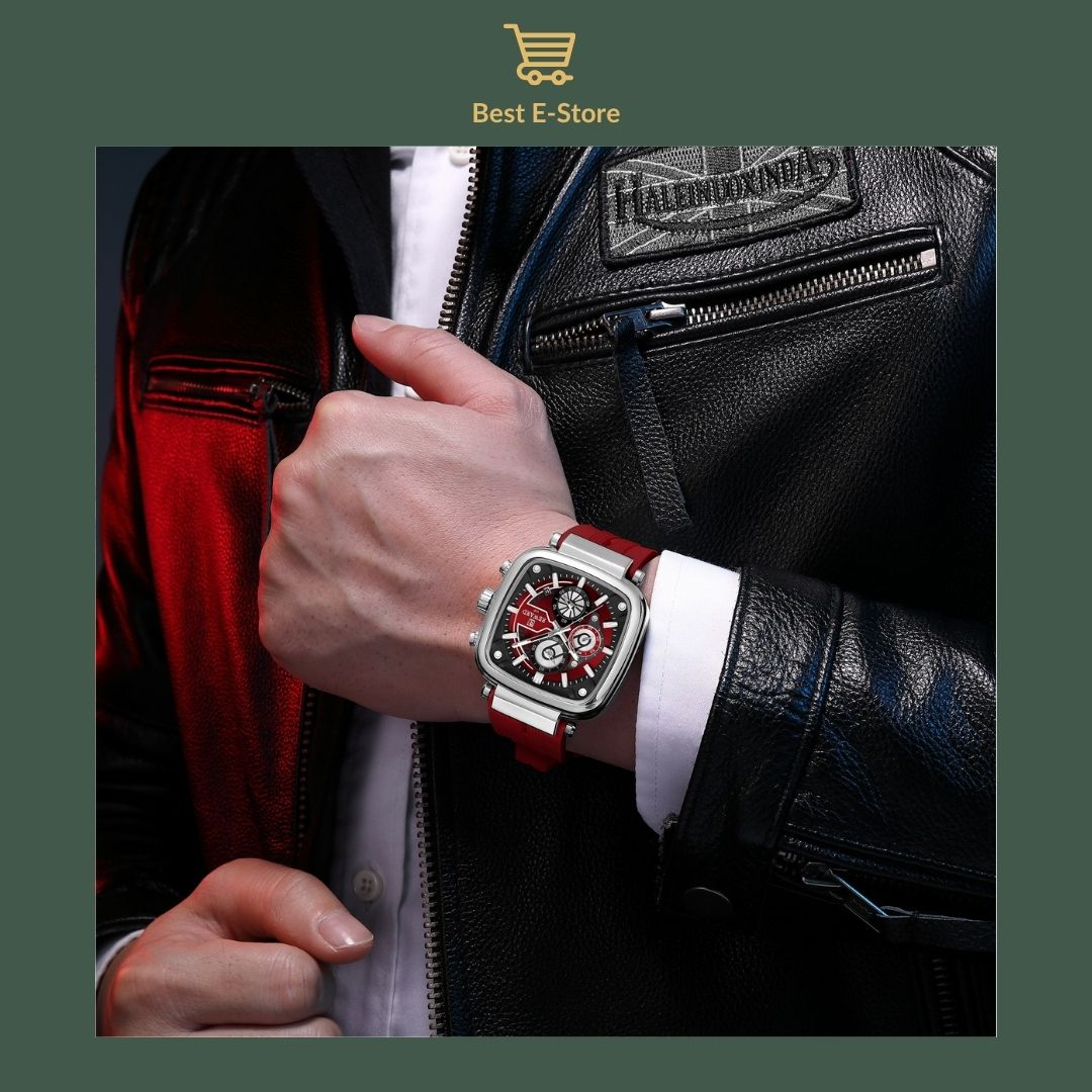 ⭐ Premium Herenhorloge met Chronograaf – Strak Design, Tijdloze Stijl & het Perfecte Cadeau 🎁