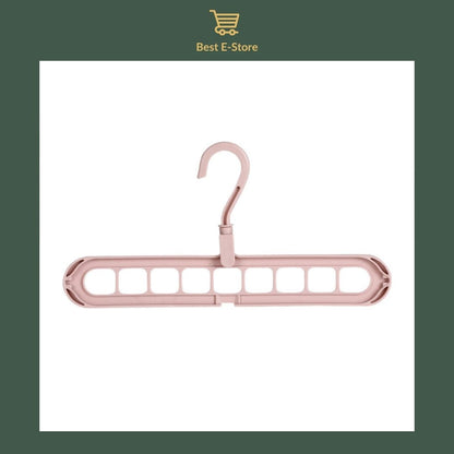 🧼 The Ultimate Space Saver Hanger: Foldable, Durable & Perfect for Small Closets 🚪