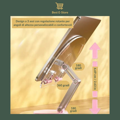 🎁 Regalo Perfetto: Supporto Universale Tablet 📱