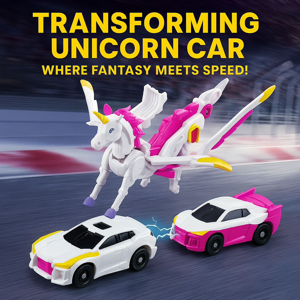 🎁 The Ultimate Gift: A Car That Turns Into a Unicorn! 🦄🚗
