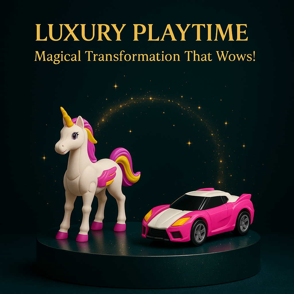 🎁 The Ultimate Gift: A Car That Turns Into a Unicorn! 🦄🚗