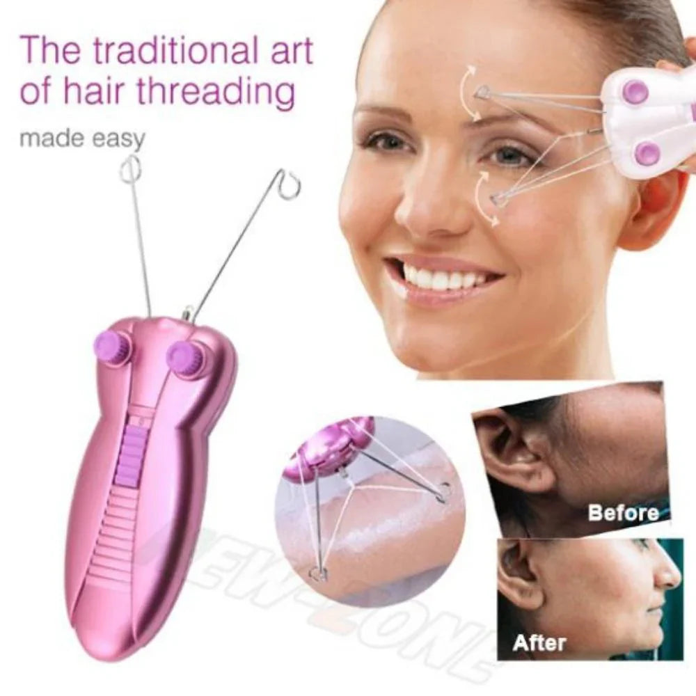 Hair Remover Electric Threading Device For Face & Body