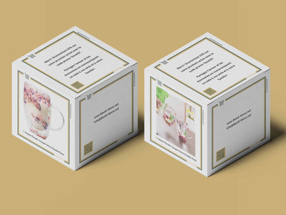 🌼 Fusion Florale: Coupes Verre Double Paroi